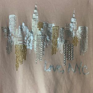 New York & Company Rhinestoned Shirt